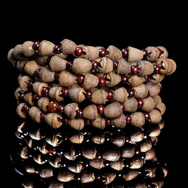 108 Nepal Bodhi Seed Handmade Mala Beads Bracelet